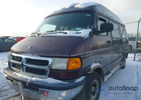2000 Dodge Ram Van 1500 Conversion z USA, uszkodzony, nr VIN 2B6HB11Y4YK172120